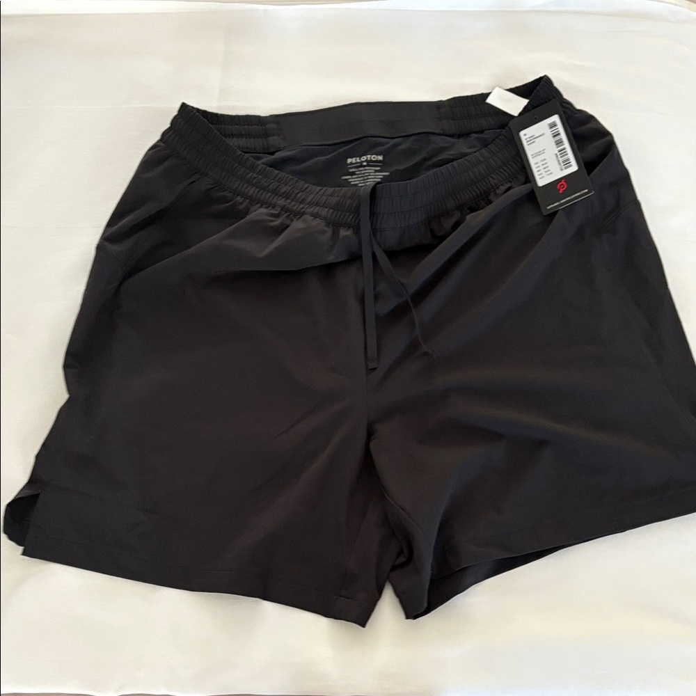 Peloton Black 6” Performance Shorts